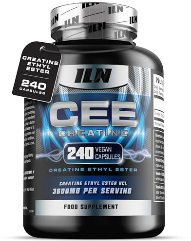 Creatine Ethyl Ester Capsules – 3600mg CEE Tablets – 240 Capsules
