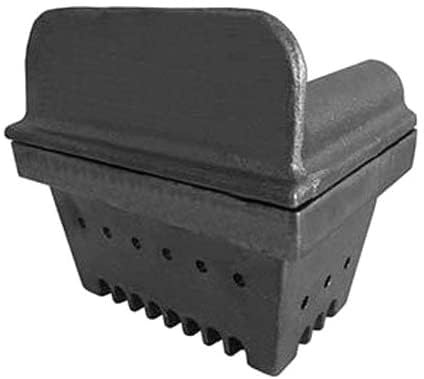 Braciere in ghisa crogiolo per stufa a pellet camino 15,1 x 12,5cm H:12,9cm