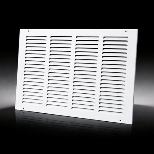 Steel Return Air Grill,Return Air Vent Cover (Duct Opening) Cold Air Return Vent Cover for Wall or Ceiling (14W x 10H Duct Opening)