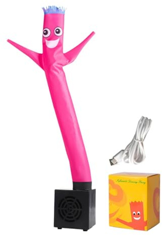 Inflatable Tube Man With Blower, Desktop Inflatable Dancing Guy Sky Puppet Dancer With USB Cable, Waving Tube Guy, Blower Animation Toy, Motion Decoration Gadget for Teens Adults Home
