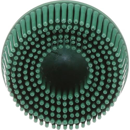 3M 048011-18730 2 3M-18730 Roloc Bristle Disc Grade-50, Size, Green