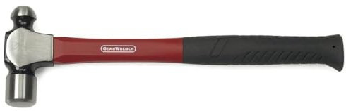 GEARWRENCH Ball Pein Hammer with Fiberglass Handle, 24 oz. - 82252