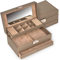 Schmuckkasten Helen nature/taupe (Leder)