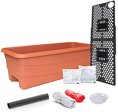 Earthbox 80605.01 junior trädgårdssats, standard, terrakotta