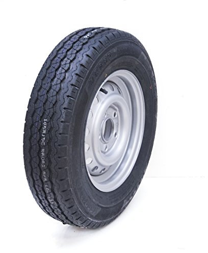 165R13C 5 stift 112 mm PCD släpvagn hjul och däck Wanda WR082 däck 670 kg
