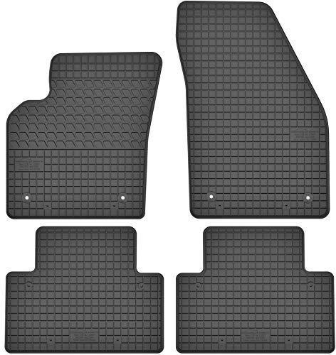Gummimatten Gummi Fußmatten Satz für Volvo C30 / S40 II / V50 (2004-2012) - Passgenau