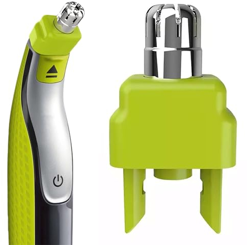 One Blade Nose and Ear Blade Compatible with One Blade, 360° Rotating System, Easy Cleaning (1 Unit)