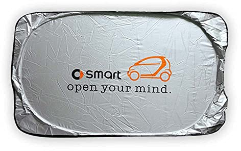 Parasol de Coche, para Smart 451 453 Fortwo Forfour, Cubierta de Aislamiento Térmico de Protección Solar para Parabrisas Delantero, Parasol para Techo Solar, Accesorios Decoración