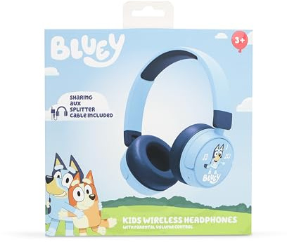 OTL Technologies Bluey BL1076 Wireless Bluetooth Kids Headphones - Blue