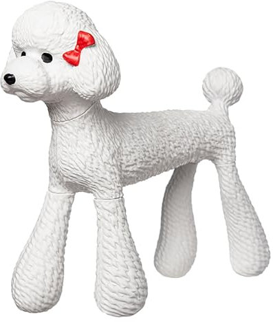 Schneiderpuppe Haustier-Babyschaufensterpuppe-Hundekleidform-Kleiderständer, Leichte Schaufensterpuppen Stehen Tragbare Schaufensterpuppe, Abnehmbare Tiermodelle für Kinder ( Color : White , Size : Do