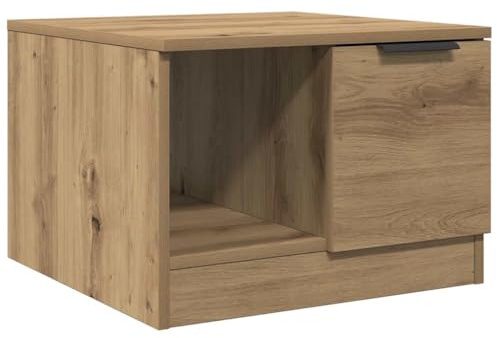 vidaXL Couchtisch Artisan-Eiche 50x50x36 cm Holzwerkstoff