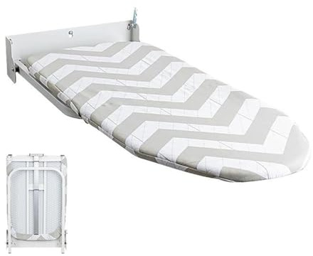 Tabla De Planchar Extraíble, Tabla De Planchar Montada En La Pared, Tablas De Planchar Plegables Giratorias, Con Cubierta Extraíble Resistente Al Calor, For Apartamento En Casa, Carga 20 Kg(Color2)