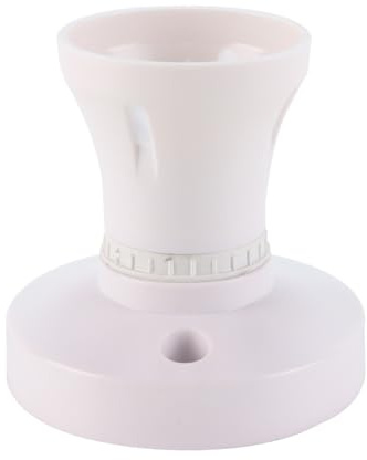 Enwye Support De Lampe De Plafond Blanc, Douille D'ampoule B22, Support De Plafond En Plastique Blanc, Pour Éclairage De Salon, Chambre À Coucher, Salle À Manger.