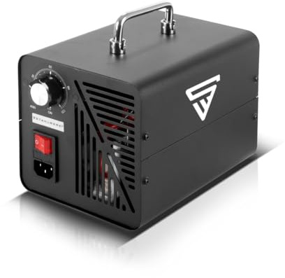 STAHLWERK Ozongenerator OG-40 ST mit 40 g/h, bis 200 qm und Timer-Funktion | Ozonisator, Ozongerät und Ozon-Luftreiniger mit Dauerbetrieb zur Geruchsneutralisation in Auto, Haushalt und Bausanierung