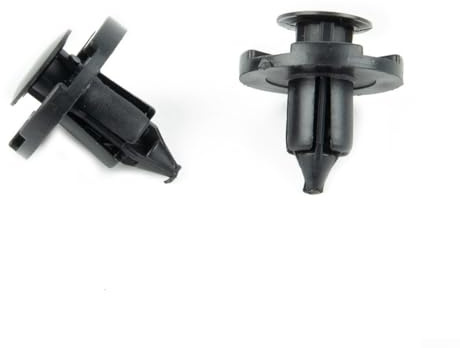 20 rivetti in plastica per auto, parafanghi, clip a pressione per Nissan con diametro del foro di 8 mm, compatibili con minigonne laterali e pannelli di rivestimento