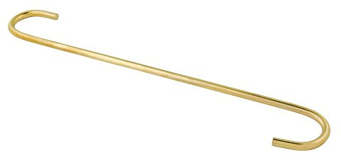 National N275-248 Verlängerung S-Haken, 5,4 kg, 30,5 cm, Stahl, 30,5 cm, Messing