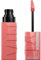 Maybelline New York Rossetto Liquido Super Stay Vinyl Ink Nude Shock, Effetto Vinilico e Labbra Brillanti Fino a 16H, Formula Vegana, 100 Charmed, 4,2 ml