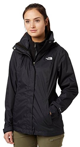 The North Face Damen Jacke Evolve II Triclimate, TNF Black/TNF Black, M, T0CG56KX7