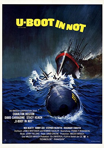 U-Boot in Not (1977) | original Filmplakat, Poster [Din A1, 59 x 84 cm]