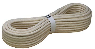 Hummelt SilverLine-Rope Baumwollseil Baumwollkordel (K) 8mm 10m Natur (beige)