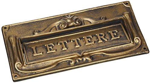 Blinky 27448-20 Buca per Lettere in Alu-Zinco e Bronzo, 300x140 mm