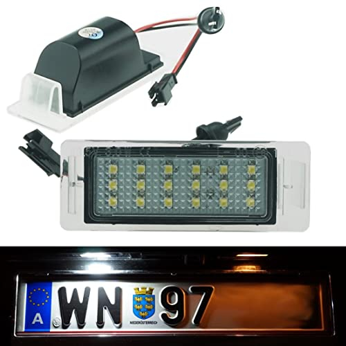 DoLED 189 J08 LED Kennzeichenbeleuchtung kompatibel für Opel Insignia Sports Tourer (nur Kombi ab 2013) - Mokka ab 2012