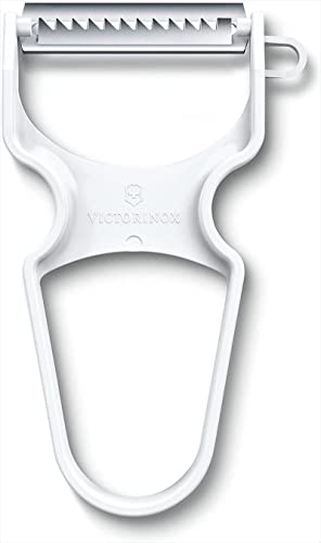 Victorinox RAPID Sparschäler mit Pendelklinge, Julienne, Spülmaschinenfest, für Links- und Rechtshänder, Swiss Made
