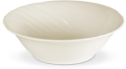 Gerlach Celestia Salad Bowl Set 2 Pieces Porcelain Bowls Porcelain Soup Bowls Ivory Muesli Salad Soup