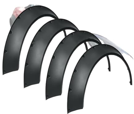 Auto Paraspruzzi Parafanghi Per Auto Flessibili Universali Da 4 Pezzi Da 3,1/80 Mm, Passaruota Extra Larghi Parafango Auto