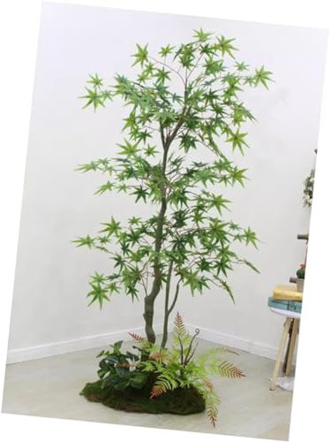 Künstliche Pflanzen Indoor Kreativer Grüner Ahorn Gefälschter Baum, Simulationsbaum Grüne Pflanze Wohnzimmer Landschaftsgestaltung Tischdekoration (Farbe : Grün, Größe : 80cm)
