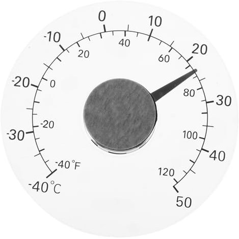 ORFOFE Thermometer Mit Außensensor Für Genaue Temperaturmessung Im Innen Und Außenbereich Geeignet Für Haus Garage Gewächshaus Büro Und Garten