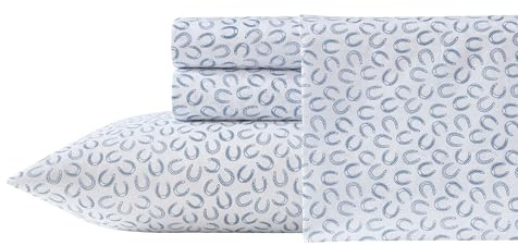 Wrangler - Twin Sheet Set with Fitted Sheet & Pillowcases, Deep Pocket