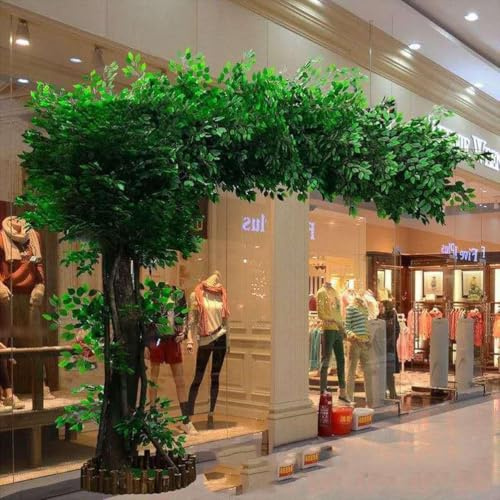 Artificial Cherry Blossom Trees Pink - Large Silk Peach Tree Handmade Light Pink Tree Indoor Outdoor Home Office Party Wedding,05,2 * 2M/78 * 78in