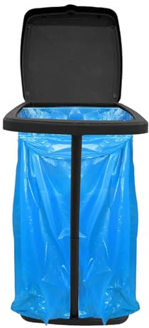 Trash Bag Holder - Bin Bag Holder | Camping Waste Bin | Under Cupboard Bins Bags Holders frree Standing Sack Holders & School Binn Liner Waste Disposal Stand Under Sink Bins Hanging Trash Bags