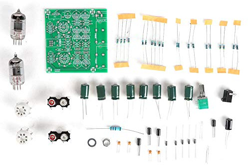 6J I Electron Valve Pre Amp Tube Stereo Bile Preamplifier Board, DIY Kit for Audio Enthusiasts, Quality Buffer Effector with 12V Supply, Components for