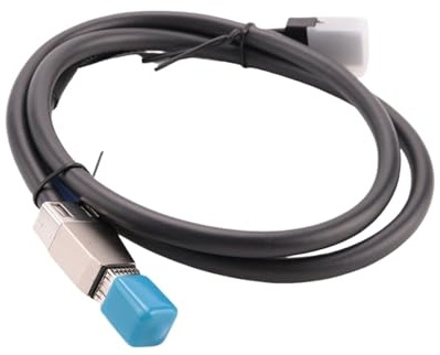 RAYPUR Cavo Adattatore Mini SAS HD a Mini SAS 36 Pin Cavo for Disco Rigido Server SFF-8644 a SFF-8087 Cavo Dati da 12 Gbps 3,33 TF/1 M