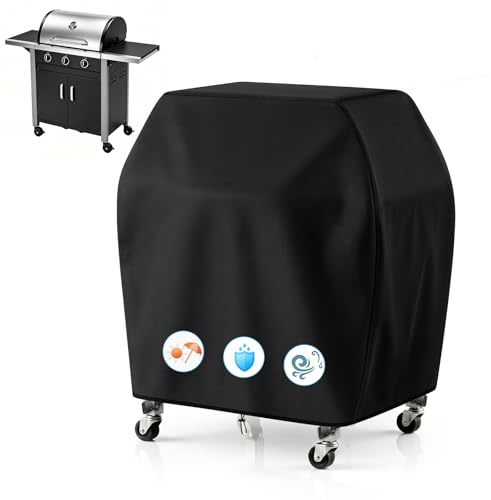 Kiaitre Grillabdeckung Wetterfest 500D Oxford, 90x54x110cm | wetterfest und langlebig, kompatibel mit Enders Chicago 3/3R Turbo/Brooklyn Next 3, einfache Reinigung