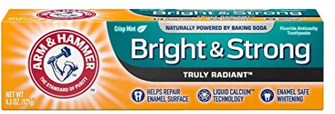 Arm & Hammer Truly Radiant Whitening & Enamel Strengthening Toothpaste Fresh Mint by Arm & Hammer