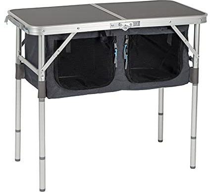 Bo-Camp Mobilier de Camping BC Tisch-Seite/Schrank anthrazit