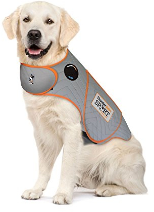 ThunderShirt Platinum Sport Weste für Hunde, zur Linderung von Angstzuständen, Größe XL