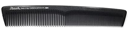 Jäneke Mäns kam 55804 kolkam 18 cm (antistatisk) hårkam skägg kam fin och bred tandning (804)