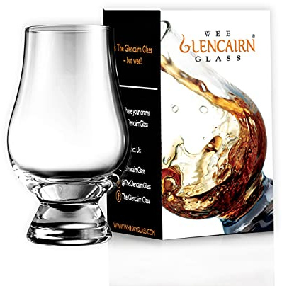 Glencairn Wee Whisky Glass in Gift Carton | Smaller Size 70ml, Tasting Glass