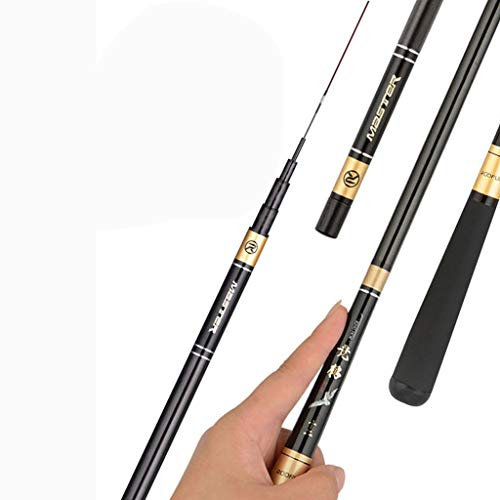 caihuashopping Angelrute Profi Ultrafeine Retractable Karausche Rod Angelrute Hand Rod Ultra-Light Ultra-harten ultrafeinen Angelrute Angeln Rute (Size : 4.8meters)
