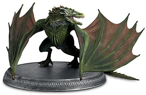 Eaglemoss Collections Game of Thrones - Rhaegal Dragon Model - Game of Thrones Official Models by