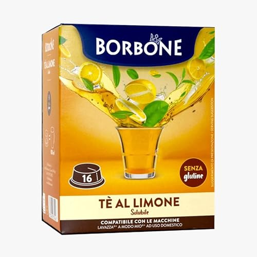96 Capsule Caffe Borbone Compatibili con Lavazza a Modo Mio The al Limone - L' Emporio del Caffè