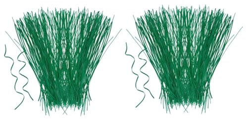 Yardwe 1000 STK Blumenpflanzen Gartenband Grüne Krawatte Garten Krawatte Pflanzenclips Für Orchideen Pflanzentrainingsdraht Kabelbinder Ranke Eisen Zweig Reißverschluss