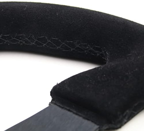 Sportlenkrad 13 (330mm) Lenkrad Wildleder Black Nähte Lenkrad Wohnung Racing Lenkrad SportlenkräDer