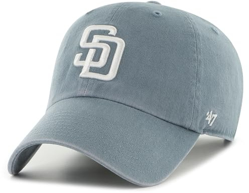 '47 Brand Strapback Cap - CLEAN UP San Diego Padres Basalt