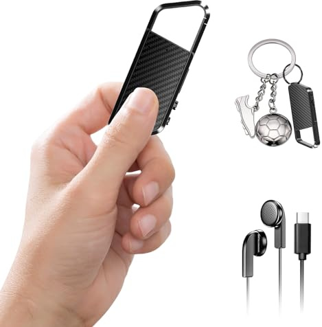 72GB Grabador de Voz con reconocimiento de Voz – grabadora, Grabador móvil con DSP5.0 Compatible OTG, 6800h duración de grabación de Contenido, Grabador de Voz para reuniones/interviews/conferencias