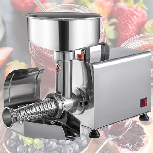 Macchina elettrica per marmellata, spremiagrumi, macchina per salsa di pomodoro, colino alimentare in acciaio inox per salsa di fragole e mirtilli